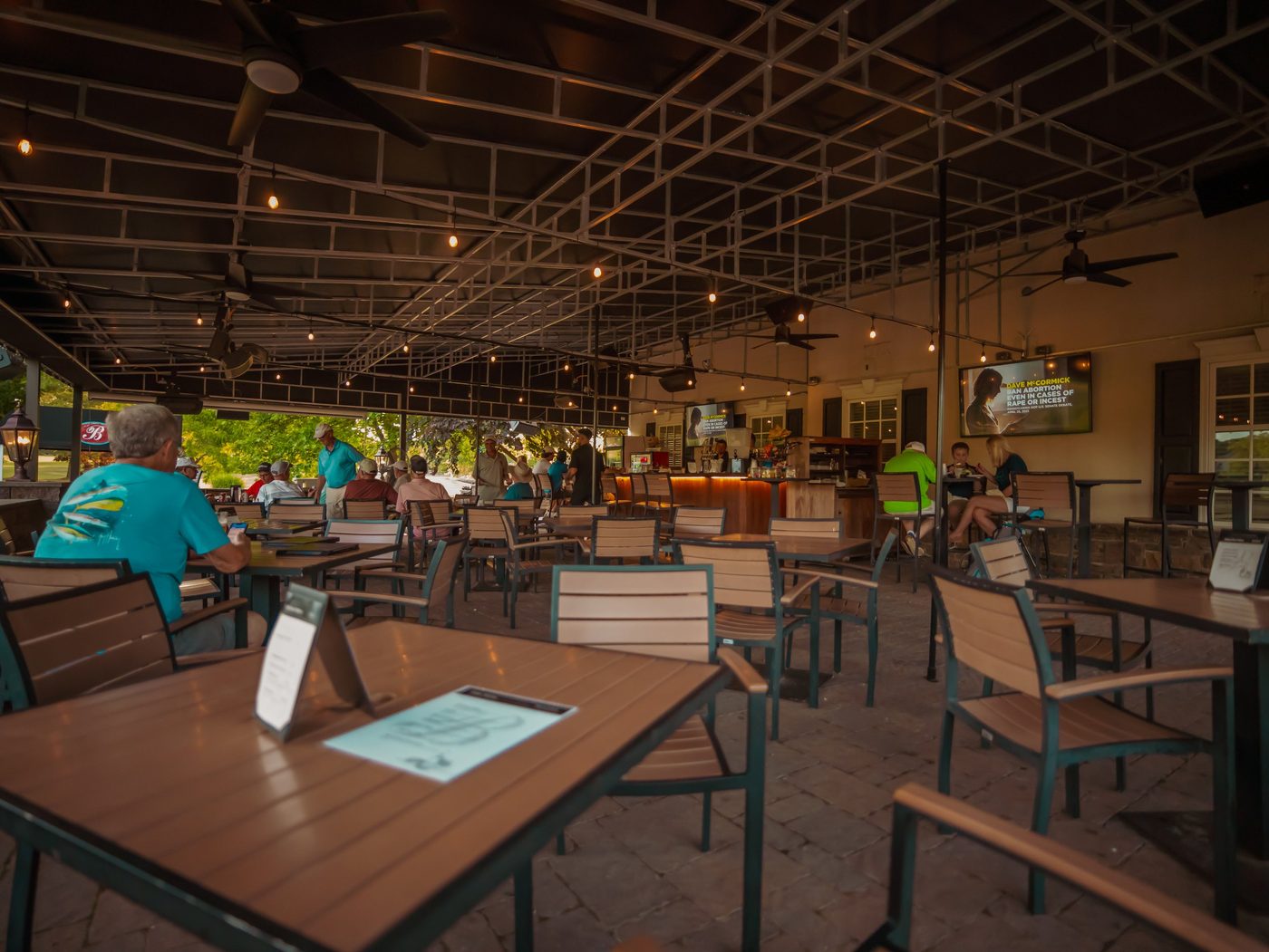 Patio seating